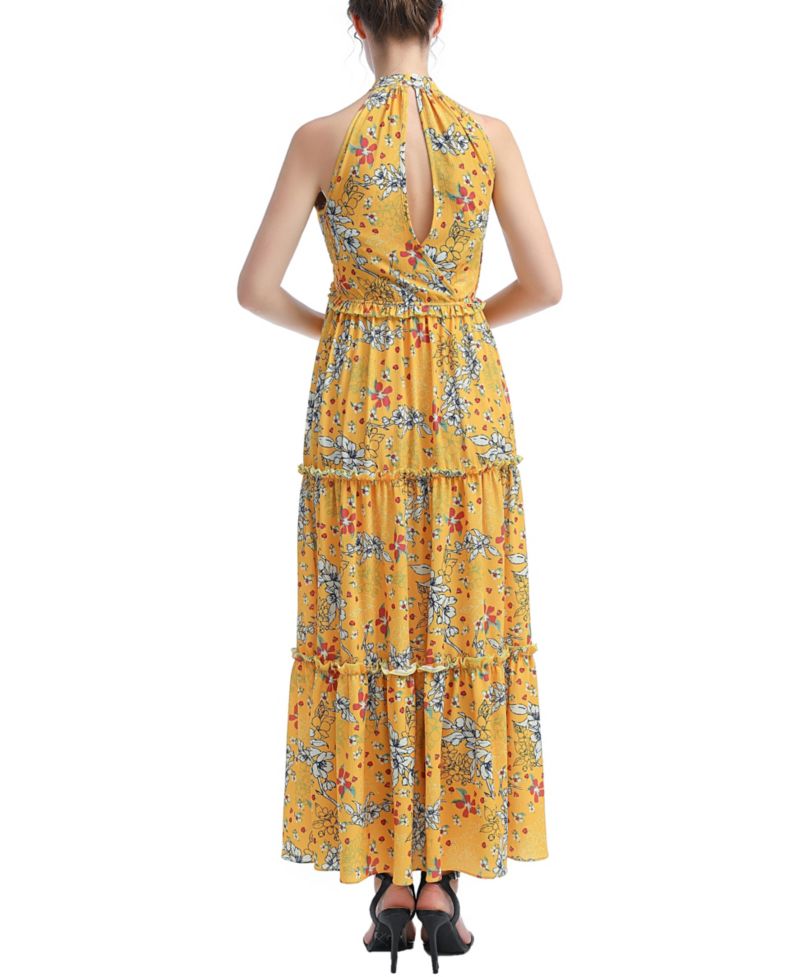 Women's Soleil Floral Print Maxi Dress
