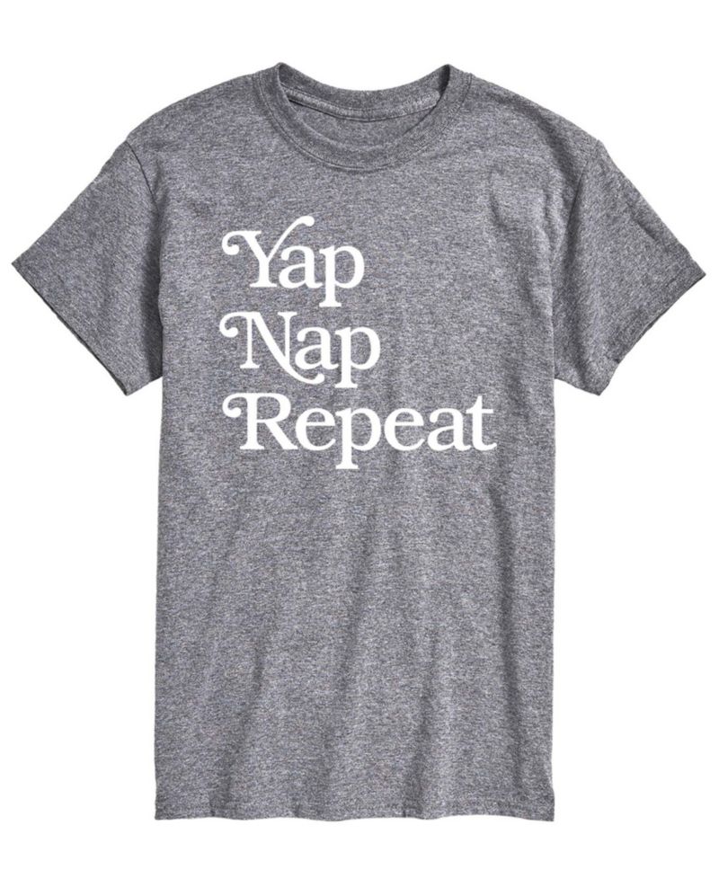 Men's Yap Nap Repeat Short-Sleeve Graphic T-Shirt