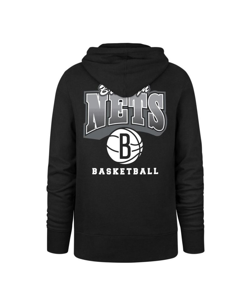 Men's Black Brooklyn Nets 2025/26 City Edition Jab Step Headline Hoodie