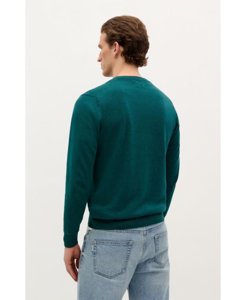 Men's Skull V Neck Tricot