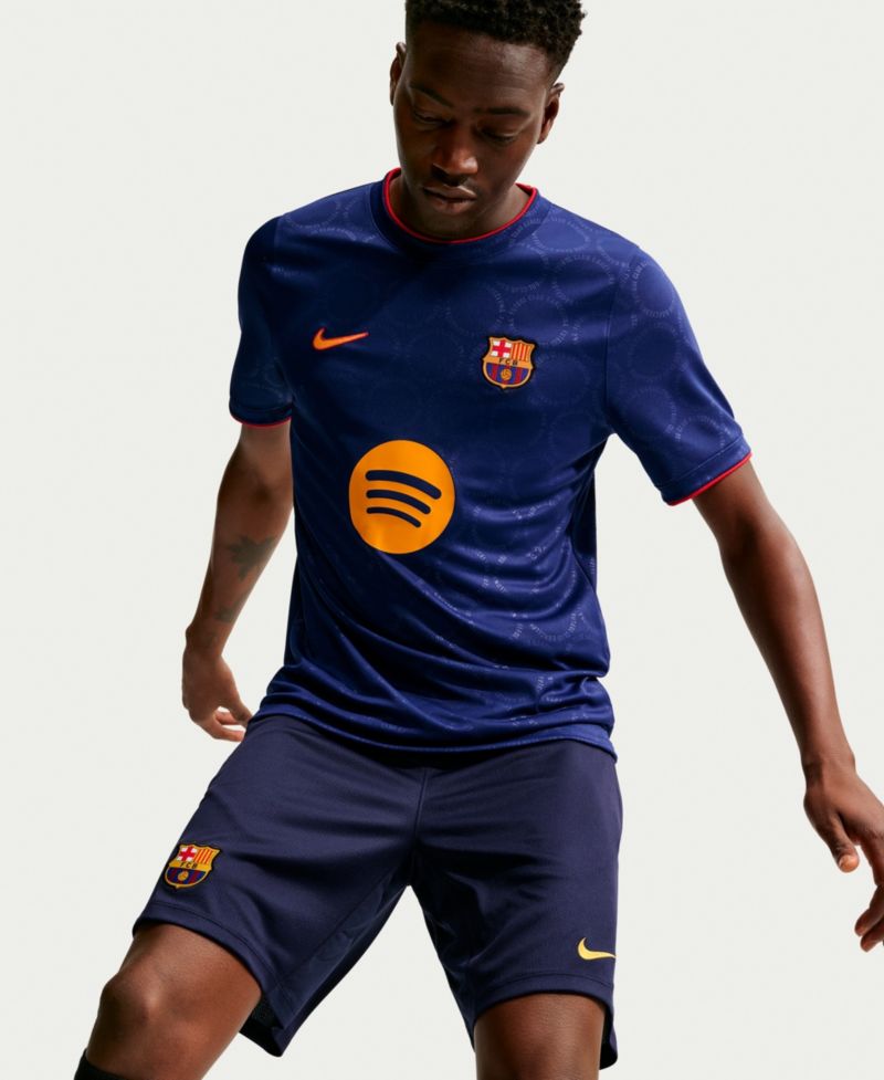 Men's Royal Barcelona 2026/27 Third Dri-FIT Pre-Match Top