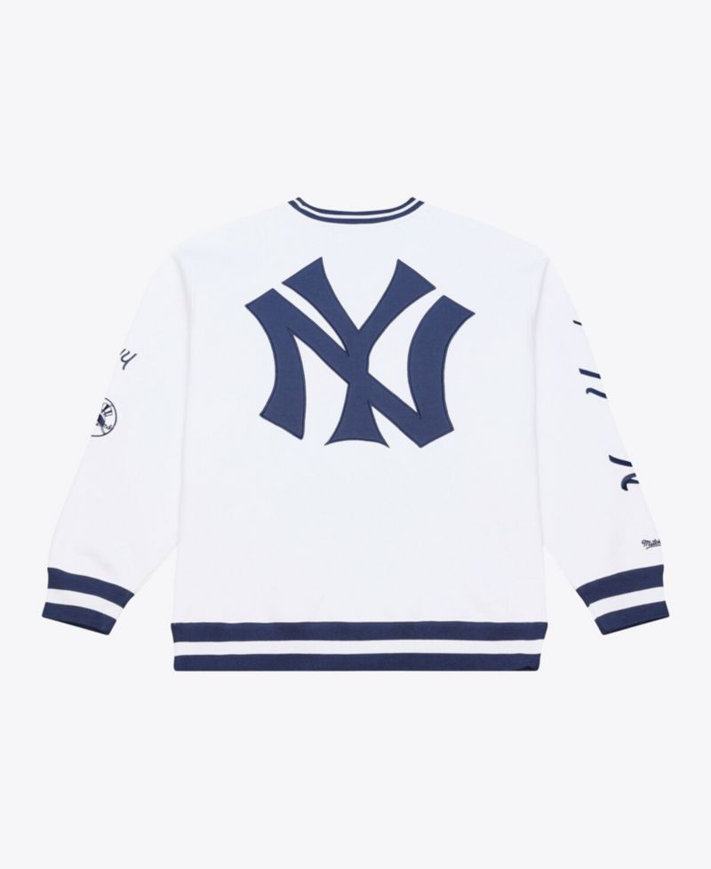 Men's White New York Yankees Arctic Fleece Sweatshirt