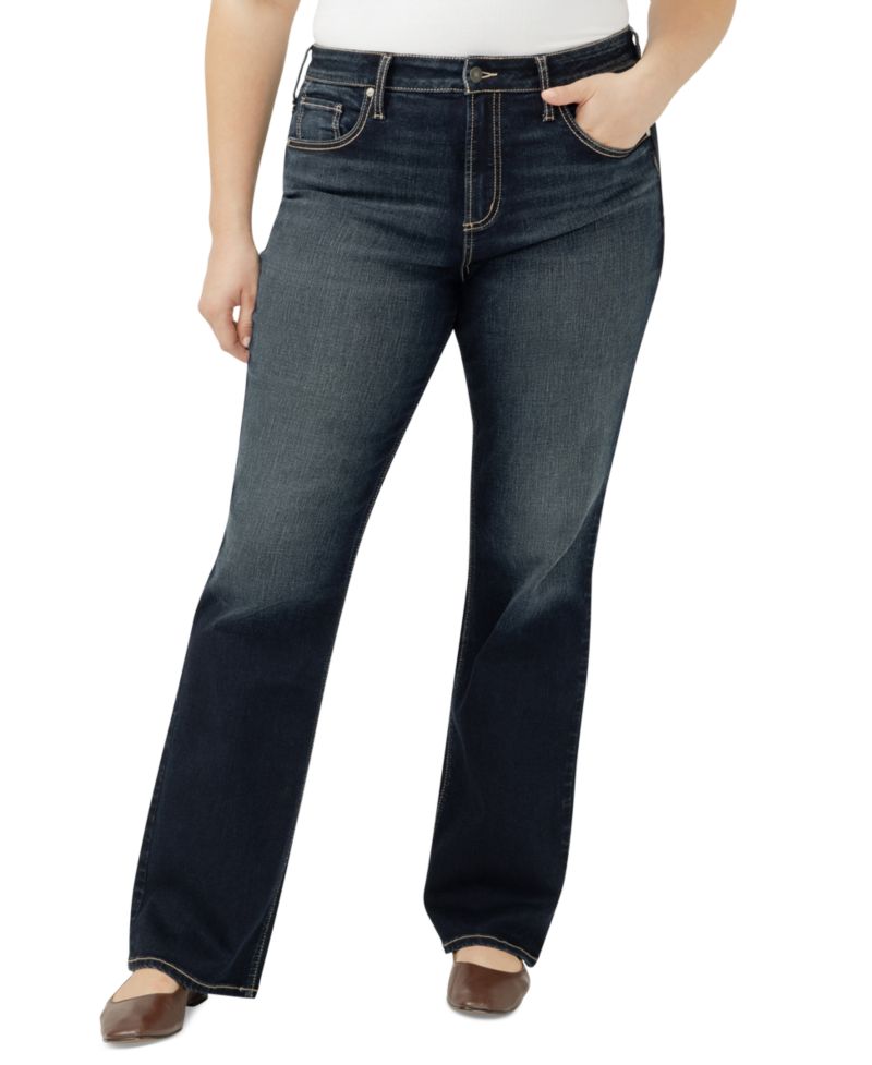 Plus Size Avery High Rise Curvy Fit Bootcut Jeans