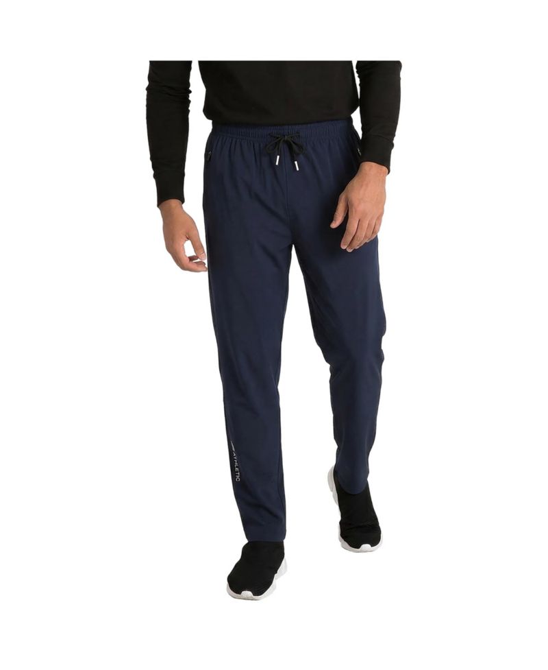 Men's Zipper Cool Tech Pocket Stretch Workout Pants