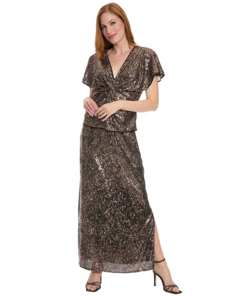 Women's Sequin Maxi Skirt