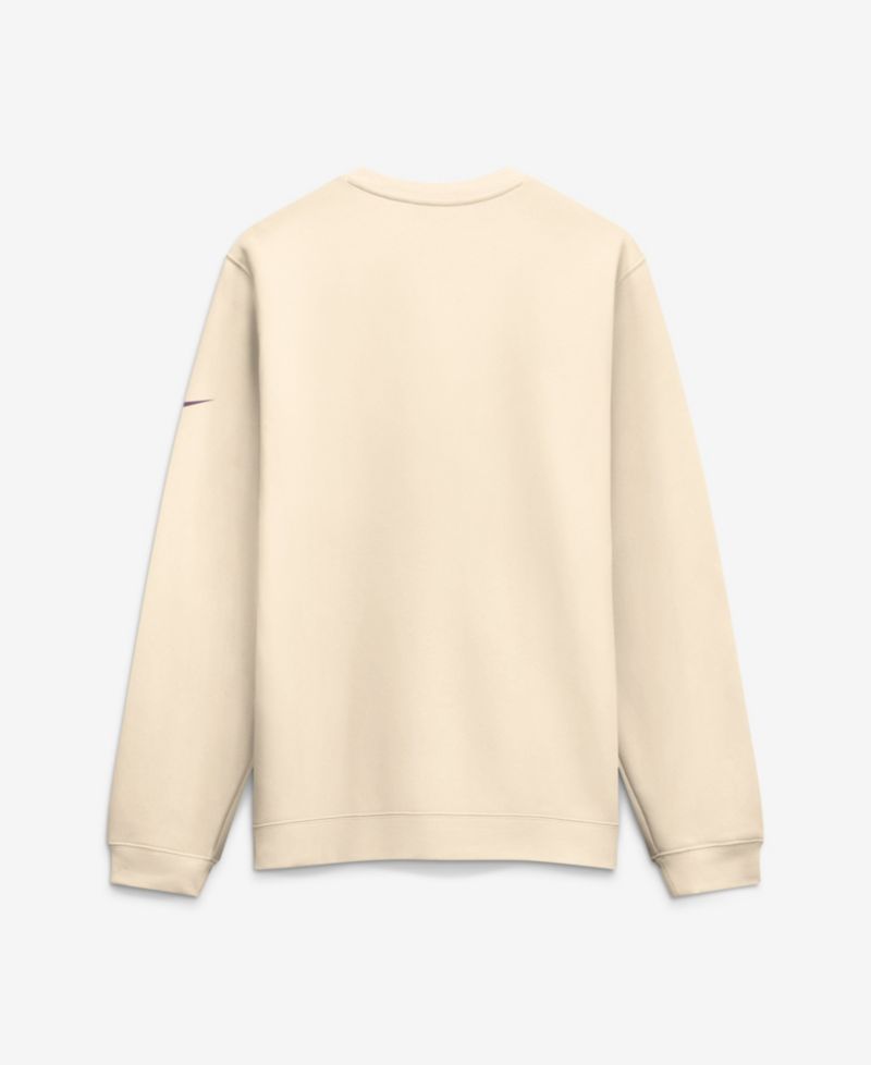 Men's Minnesota Vikings Club Crewneck Brushed-back Fleece Sweatshirt