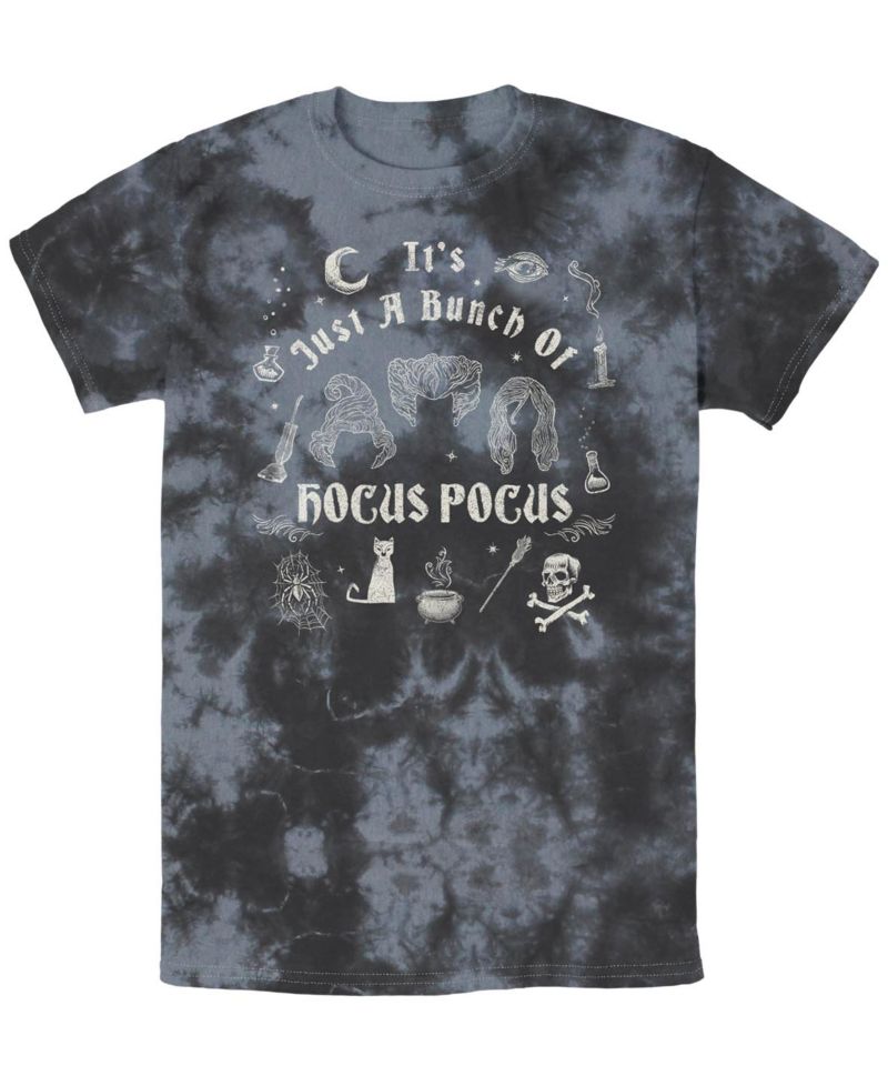 Men's Hocus Pocus A Bunch of Hocus Pocus Bombard Wash Short Sleeves T-shirt