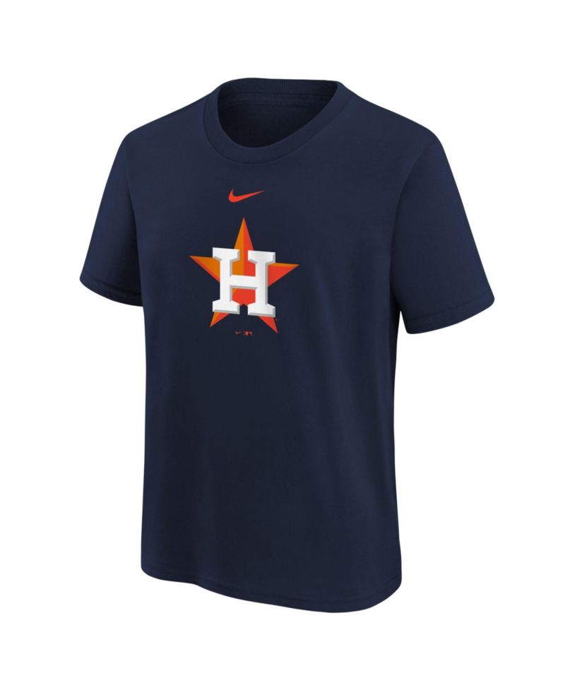 Boys' and Girls' Houston Astros Large-Logo T-Shirt