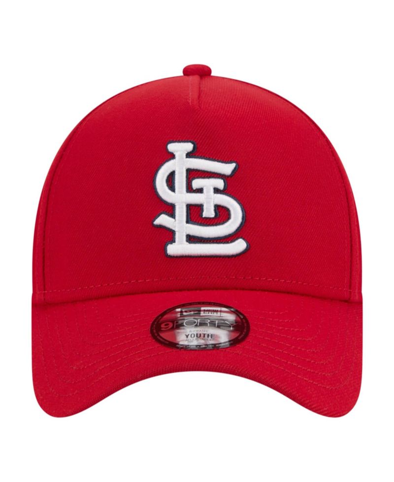Big Boys and Girls Red St. Louis Cardinals 9FORTY A-Frame Adjustable Hat