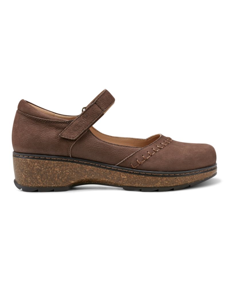 Women's Kalece Leather Stitched Mary Jane Flats