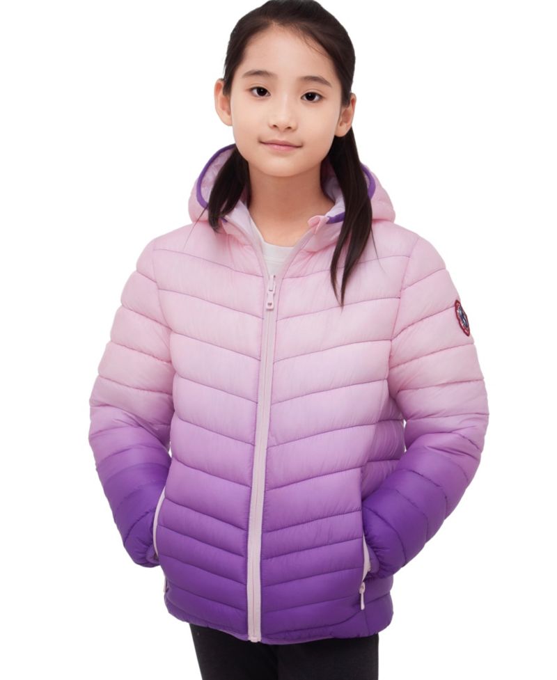 Girls (4 - 18) Reversible Lightweight Puffer Jacket