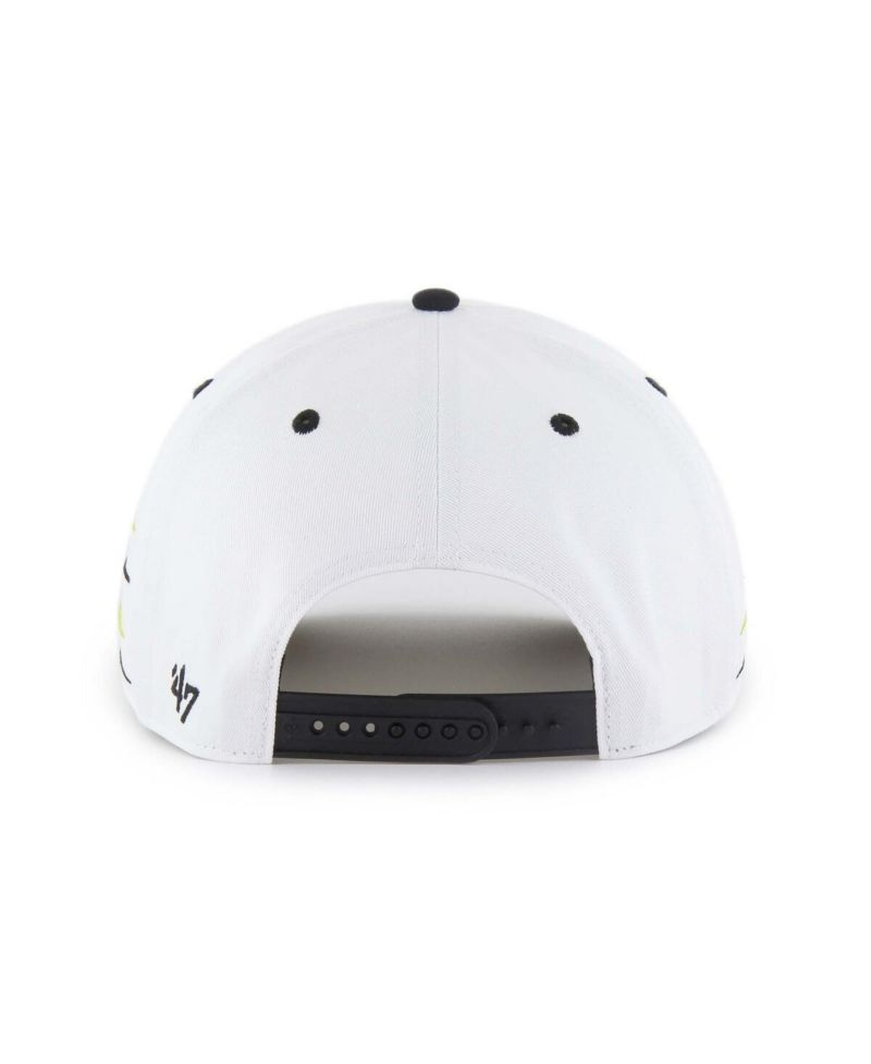 Men's White William Byron Diamond Cut Hitch Adjustable Hat