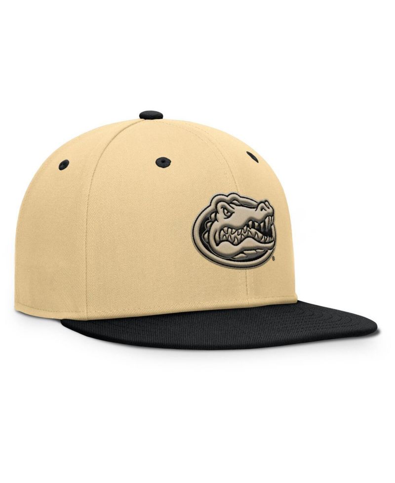 Men's Gold/Black Florida Gators Balance Fitted Hat