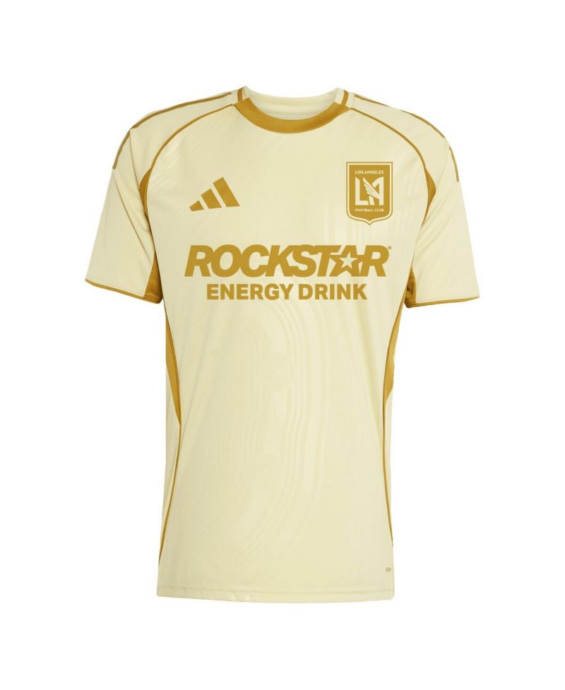 Men's Tan LAFC 2025 One Planet Pre-Match Jersey