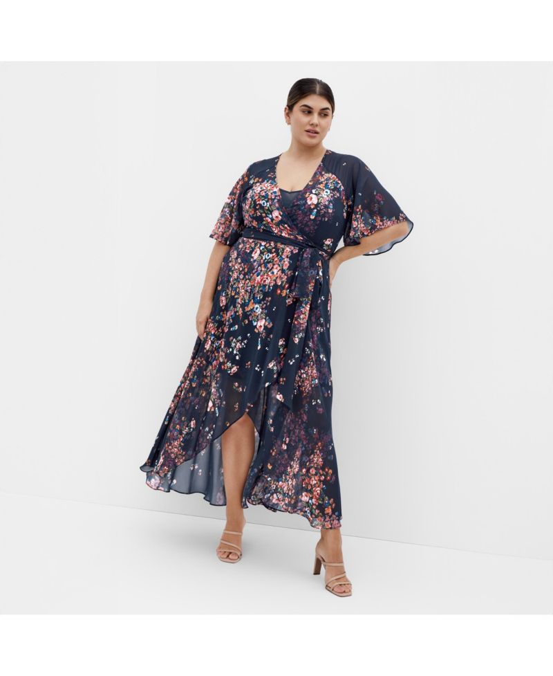 Plus Size Lovers Lane Print Dress