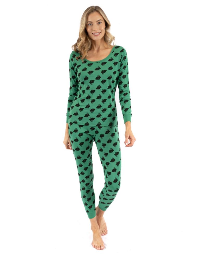 Women's Matching Family Two Piece Cotton Easter Pajamas