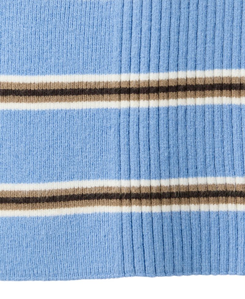 Women's Ribbed Striped Vest