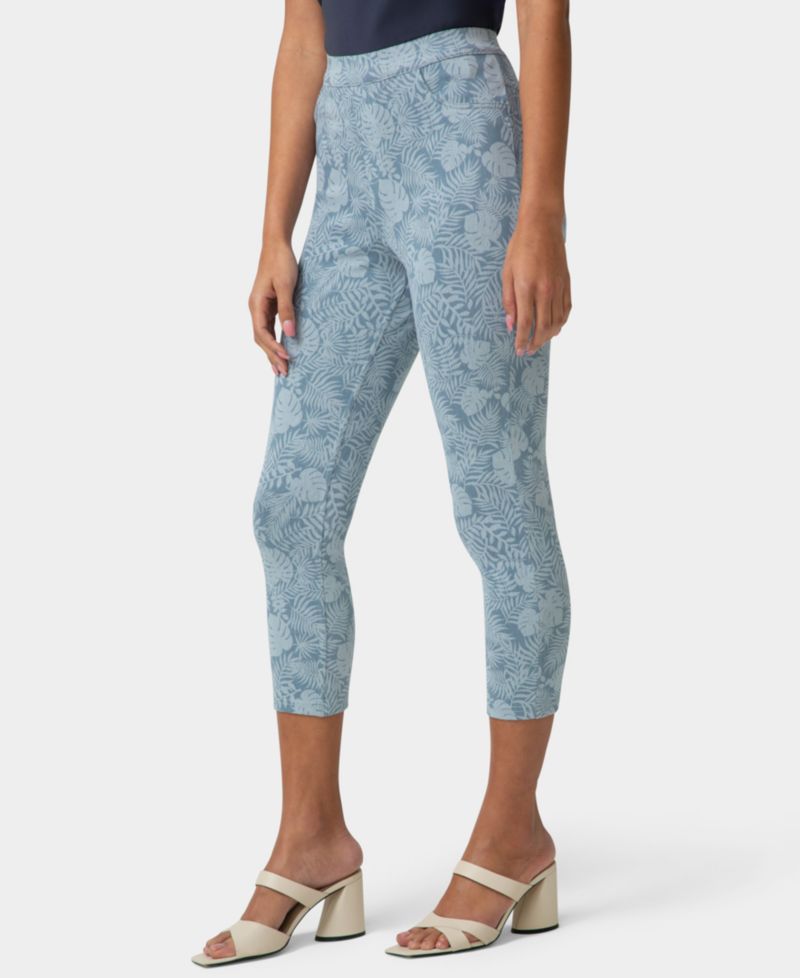 Women's Ultra Soft Denim High-Waist Capri Pant