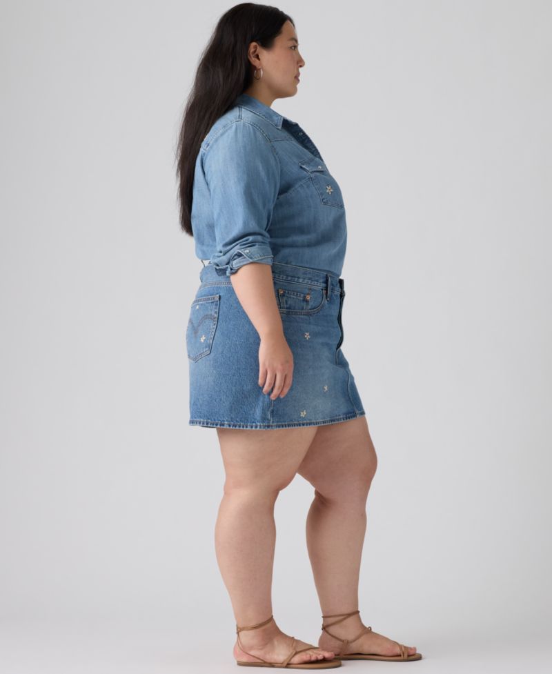 Premium Women's Icon Cotton Denim Skirt