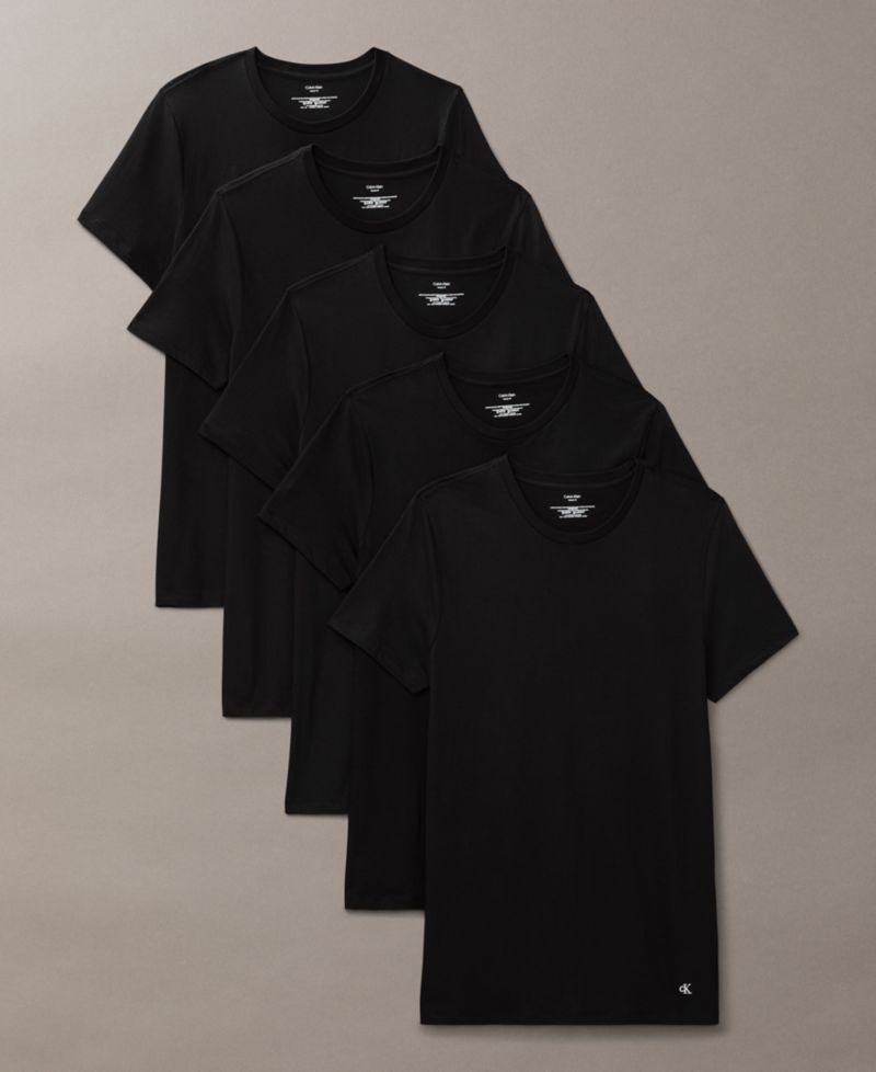 Men's 5-Pack Cotton Classics Crewneck T-Shirts