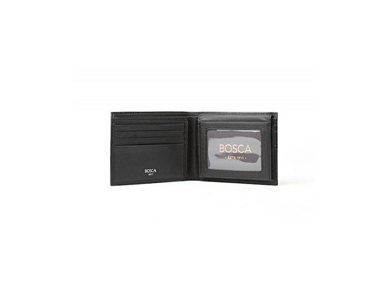 Men's Nappa Vitello Credit Wallet with I.D. Passcase