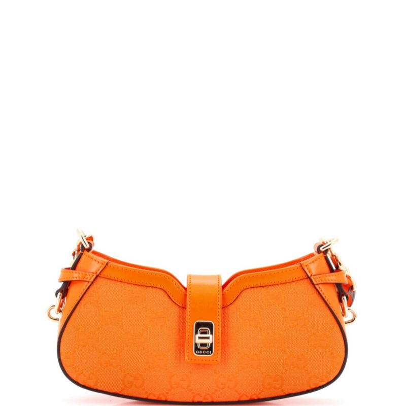 Mini Moon Side Shoulder Bag GG Canvas