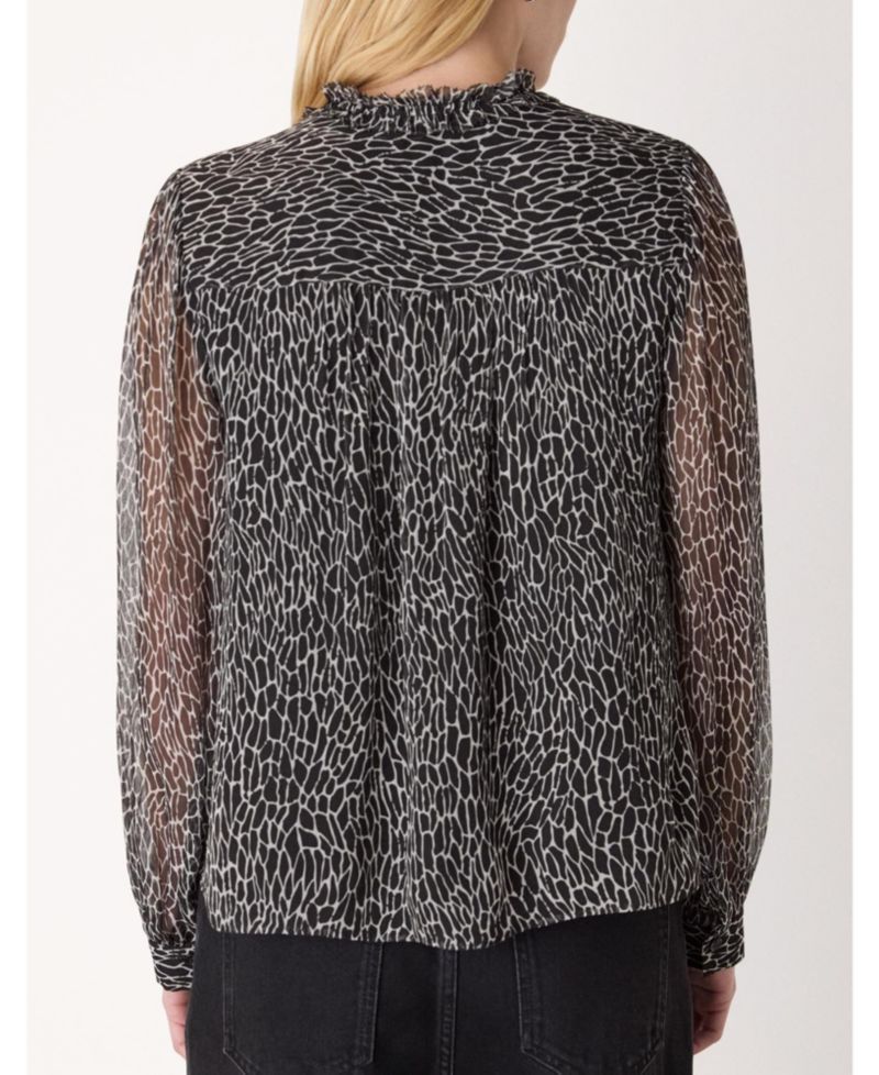 Women's Dragonfly Print Blouse