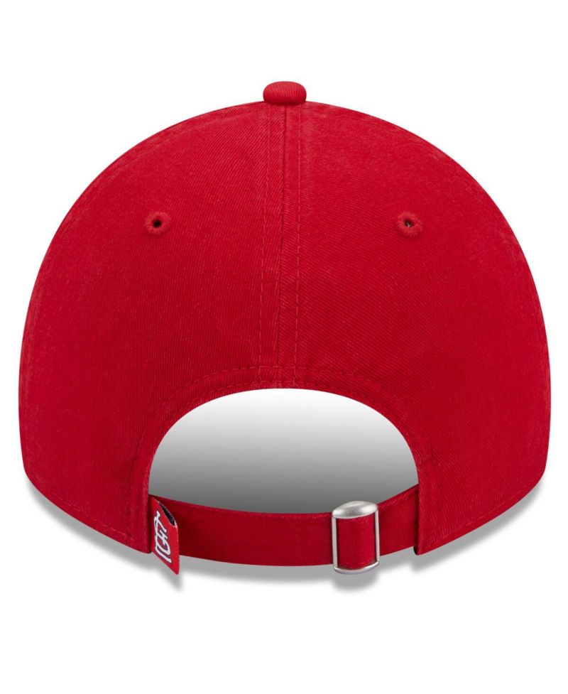 Women's Red St. Louis Cardinals Leaves 9TWENTY Adjustable Hat