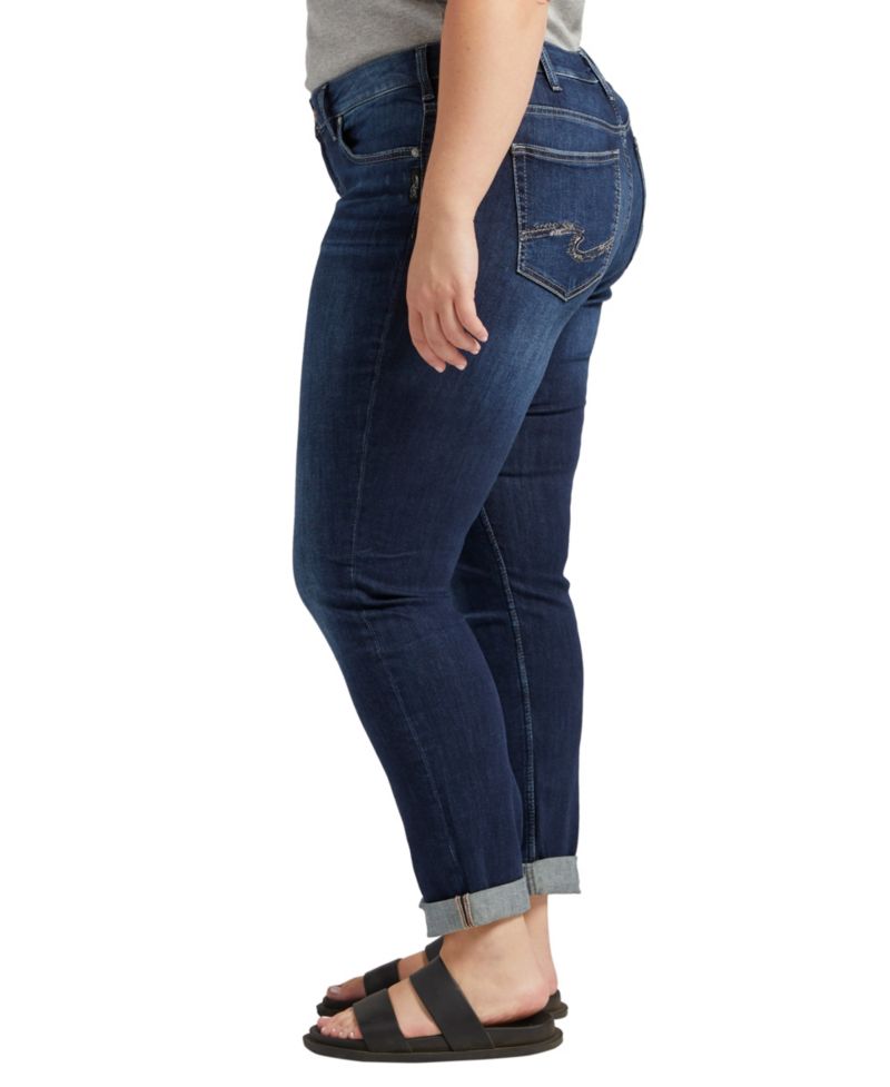 Plus Size Boyfriend Jeans