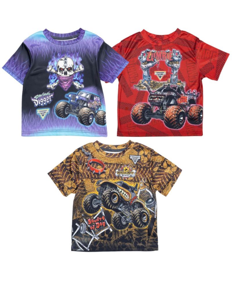Toddler Boys 3 Pack T-Shirts