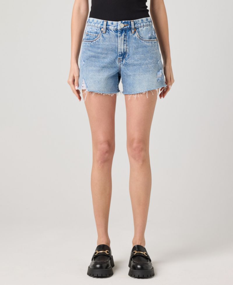 Women's The Barrow Fray Hem High-Rise Shorts