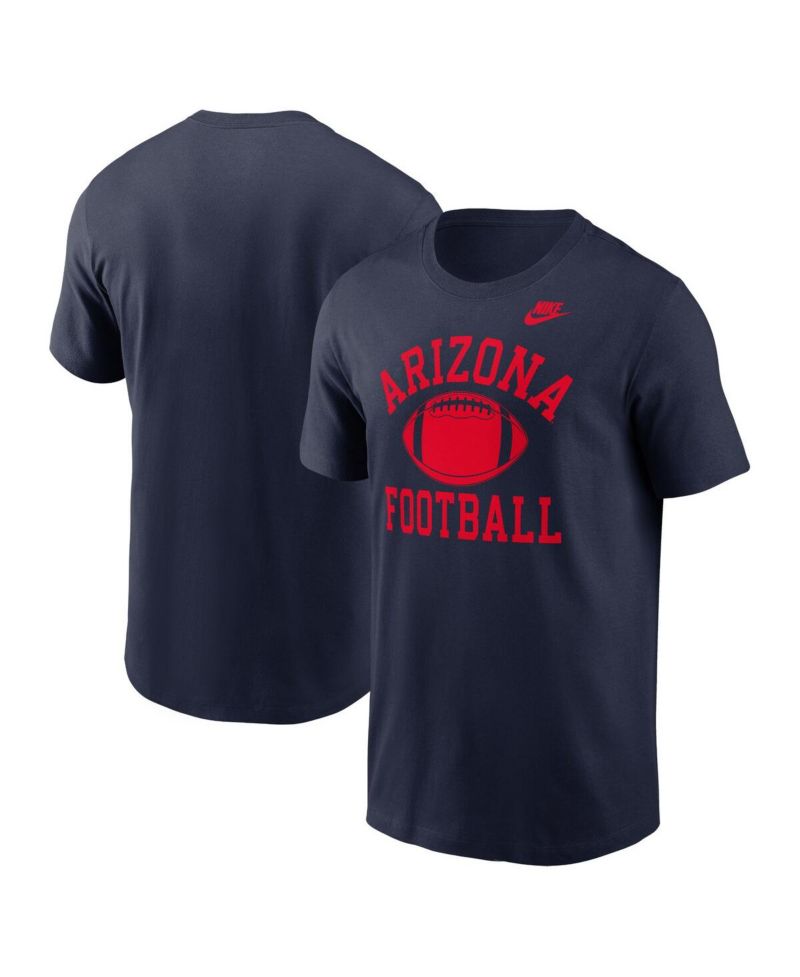 Men's Navy Arizona Wildcats Legacy Football Icon T-Shirt