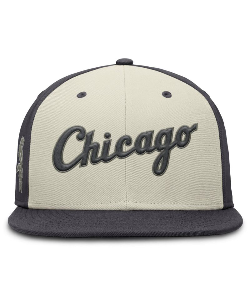 Men's Cream Chicago White Sox Dri-FIT True Fitted Hat