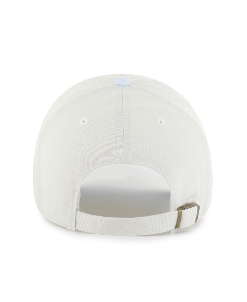 Women's White/Light Blue Detroit Tigers Gelato Two-Tone Clean Up Adjustable Hat