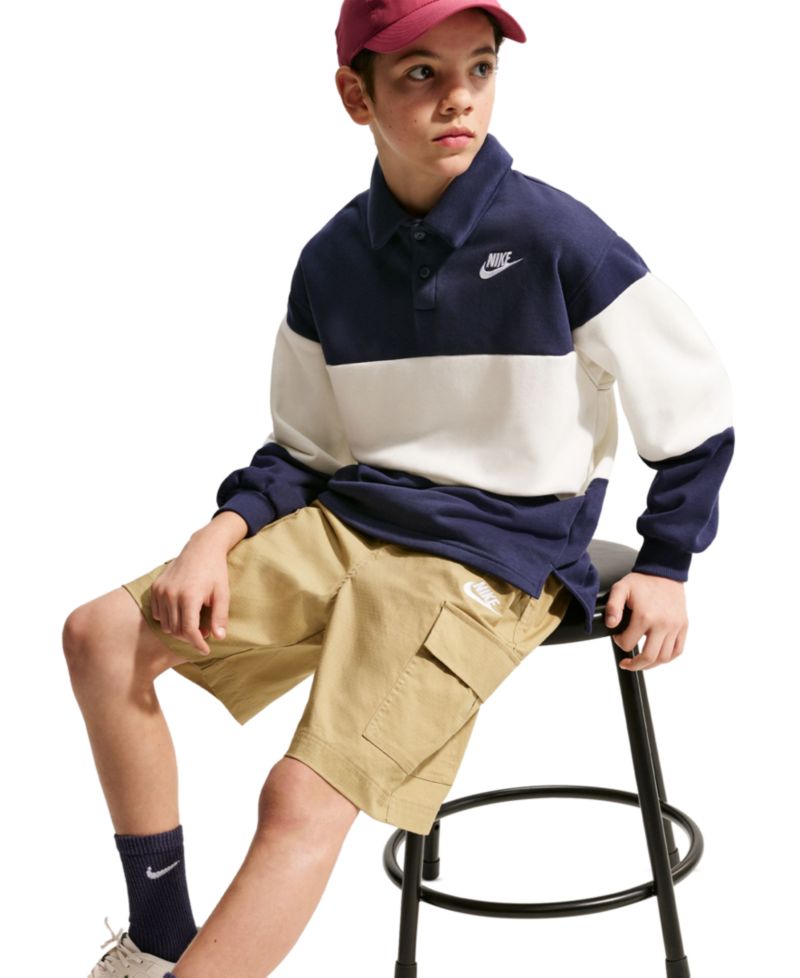 Шорты-карго из ткани Sportswear Club для мальчиков 8-20 лет