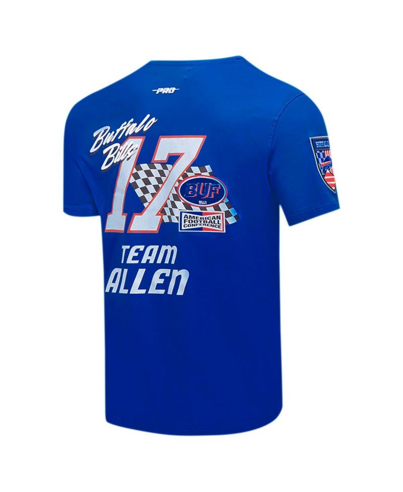 Men's Josh Allen Royal Buffalo Bills Fast Lane Name & Number Player T-Shirt