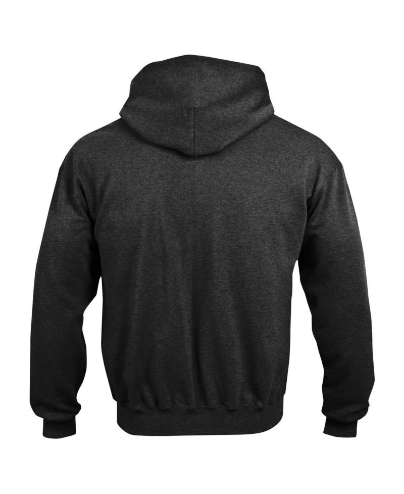 Big Boys and Girls Heather Charcoal Tennessee Volunteers Campus Pullover Hoodie
