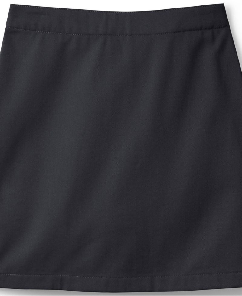 Child School Uniform Girls Plus Blend Chino Skort Above Knee