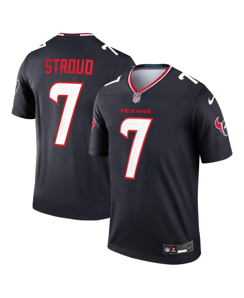 Men's C.J. Stroud Navy Houston Texans Team Legend Player Performance Top