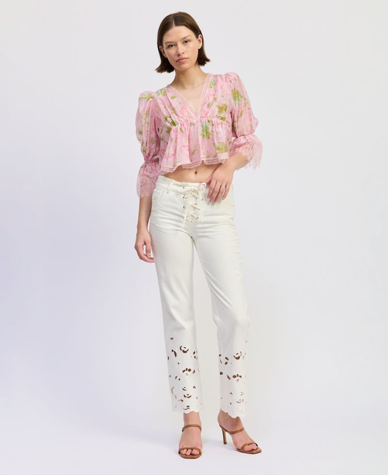 Women's Mid-Rise Flared Bootcut Jeans