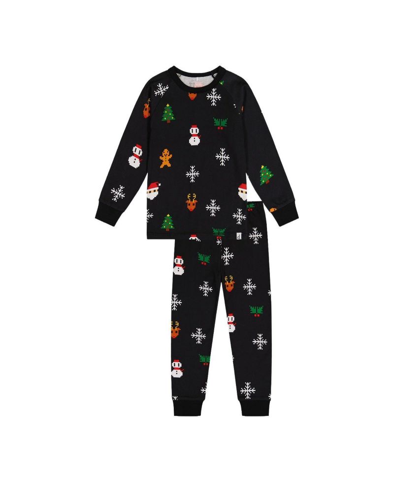 Little and Big Boy (6 - 12) Cotton Two-Piece Pajama Set