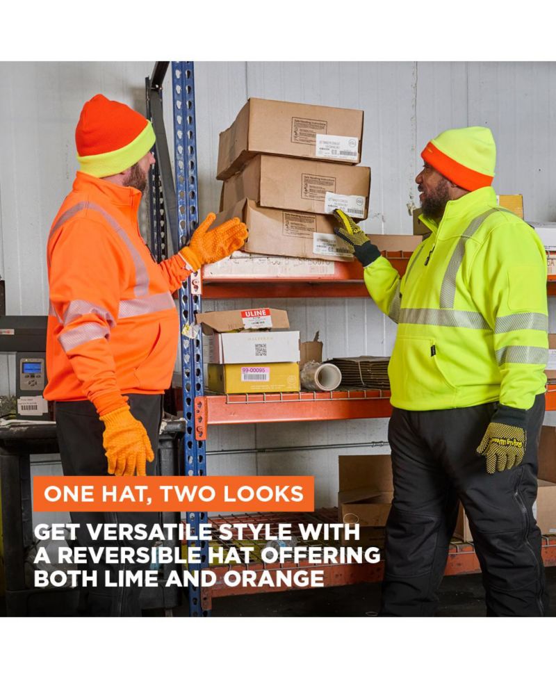Men's HiVis Reversible Knit Cap