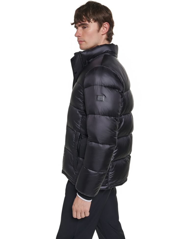 Men's Down Hooded Puffer