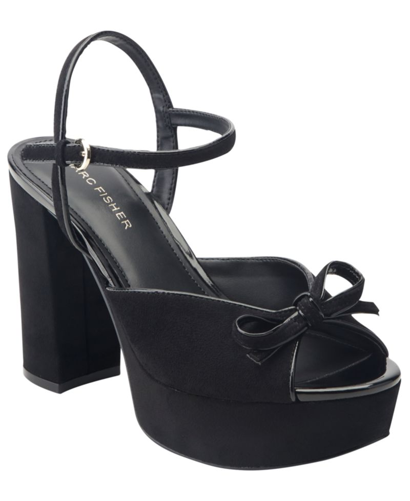 Women's Dera Peep Toe Platform High Block Heel Sandals