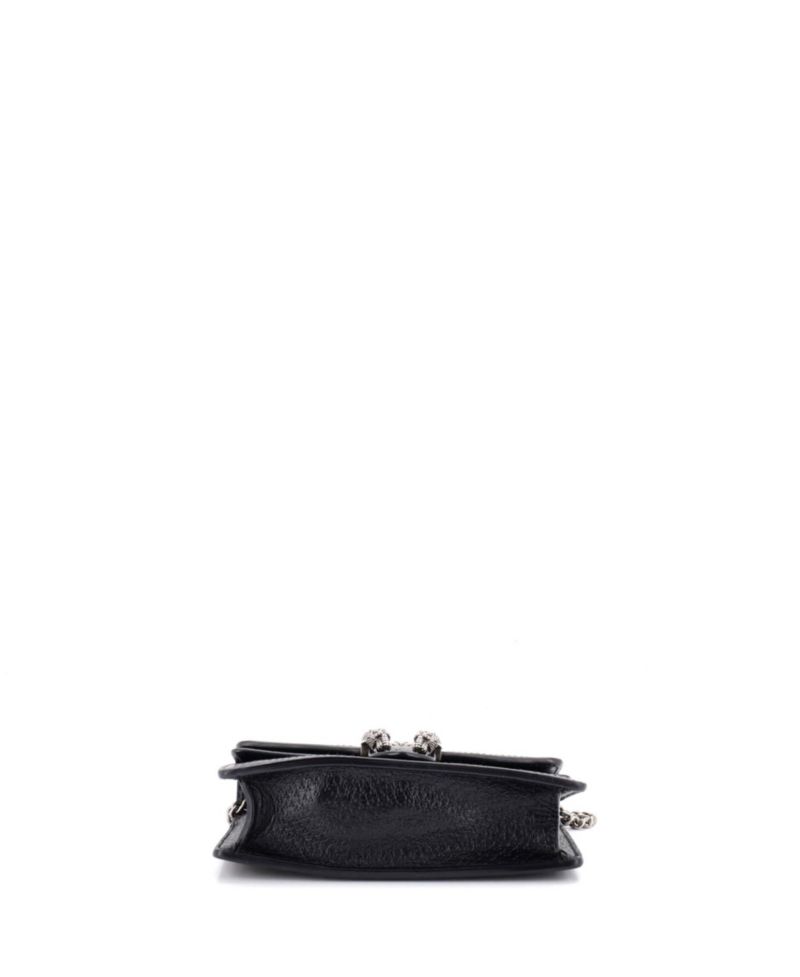 Super Mini Dionysus GG Denim Crossbody Bag
