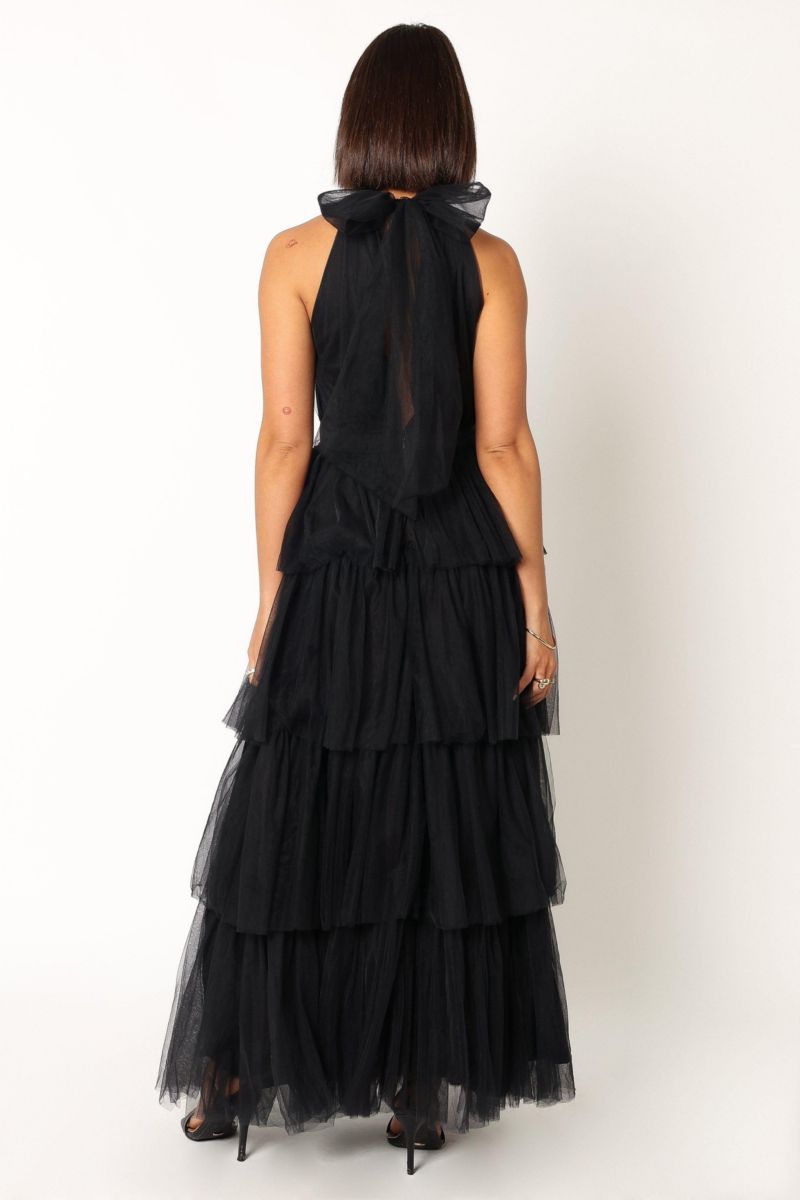 Women's Frances Halter neck Maxi Dress