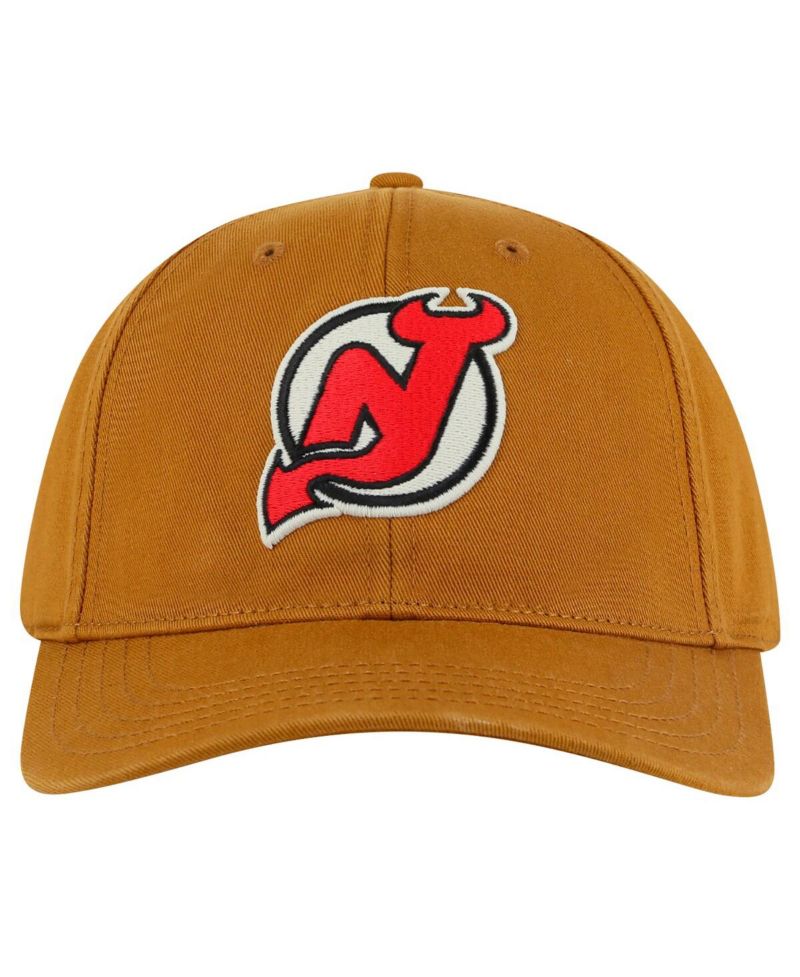 Men's Tan New Jersey Devils Hepcat Washed Twill Adjustable Hat