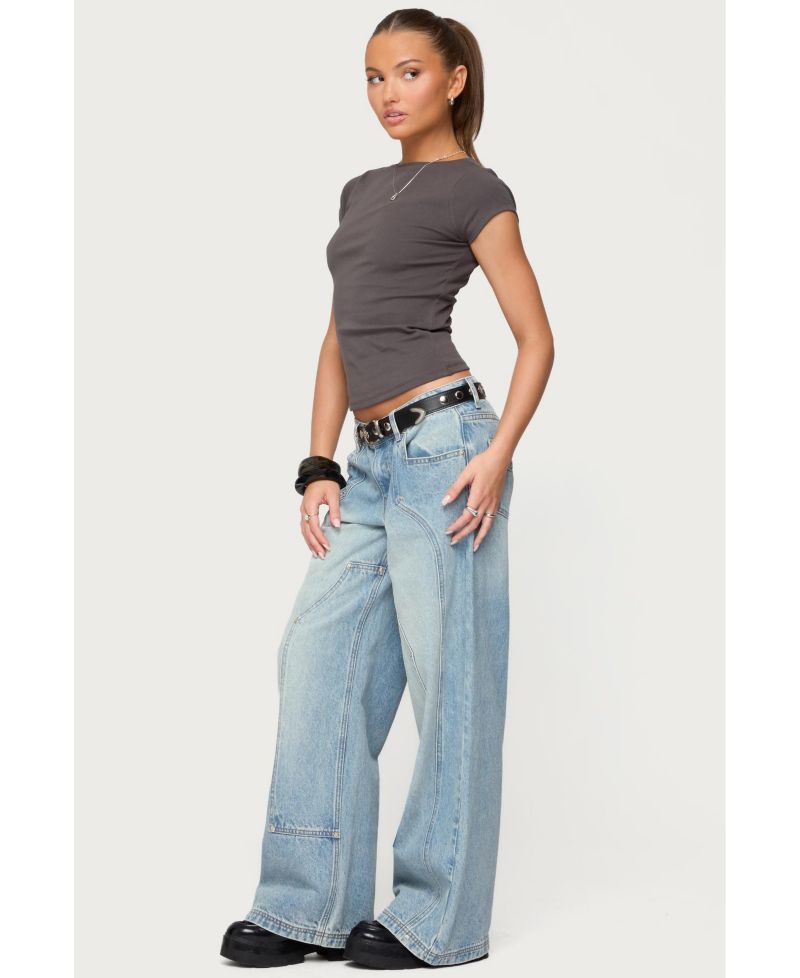 Women's Dema Western Low Rise Jeans