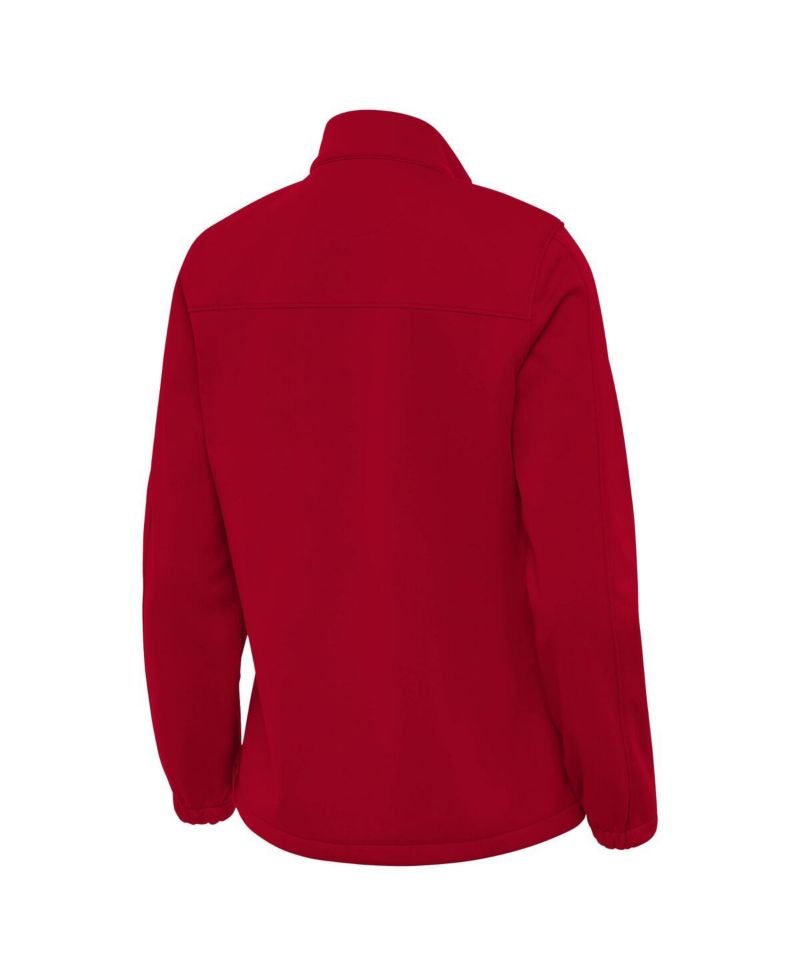 Women's Crimson Indiana Hoosiers Links 2 Golf Full-Zip Jacket