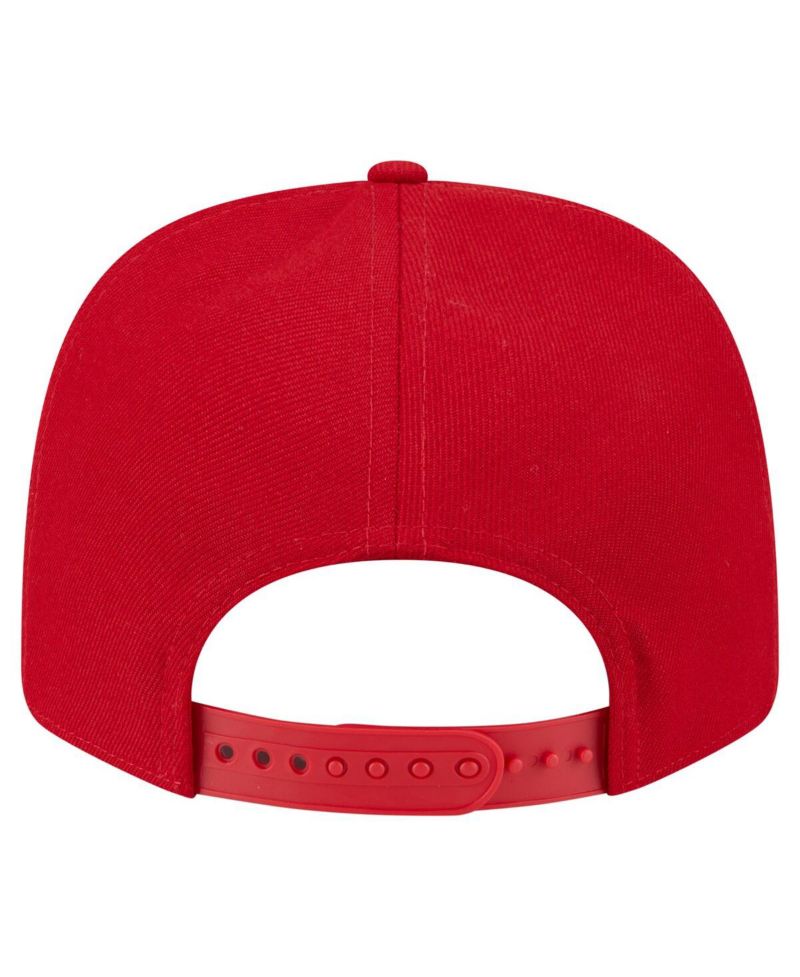 Men's Red Los Angeles Angels Multi-Rope 9SEVENTY Stretch-Snap Hat